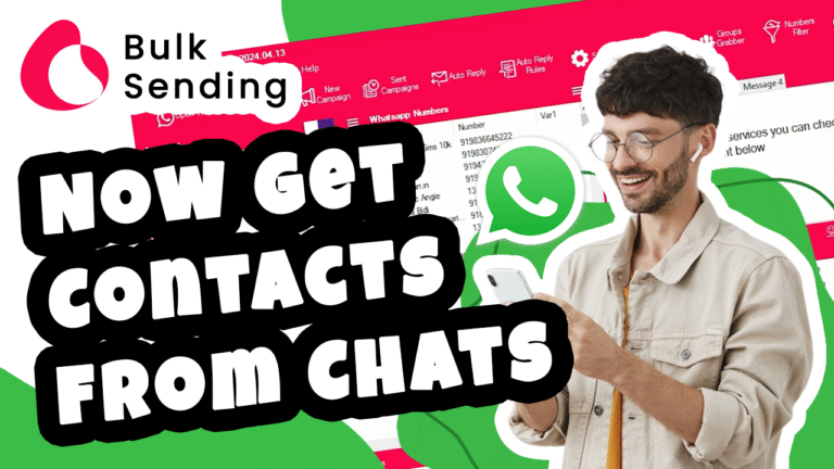 how to import numbers from Whatsapp chat